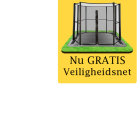Flat to the ground Trampoline Rechthoekig Capital Play Groen 305 x 183 cm